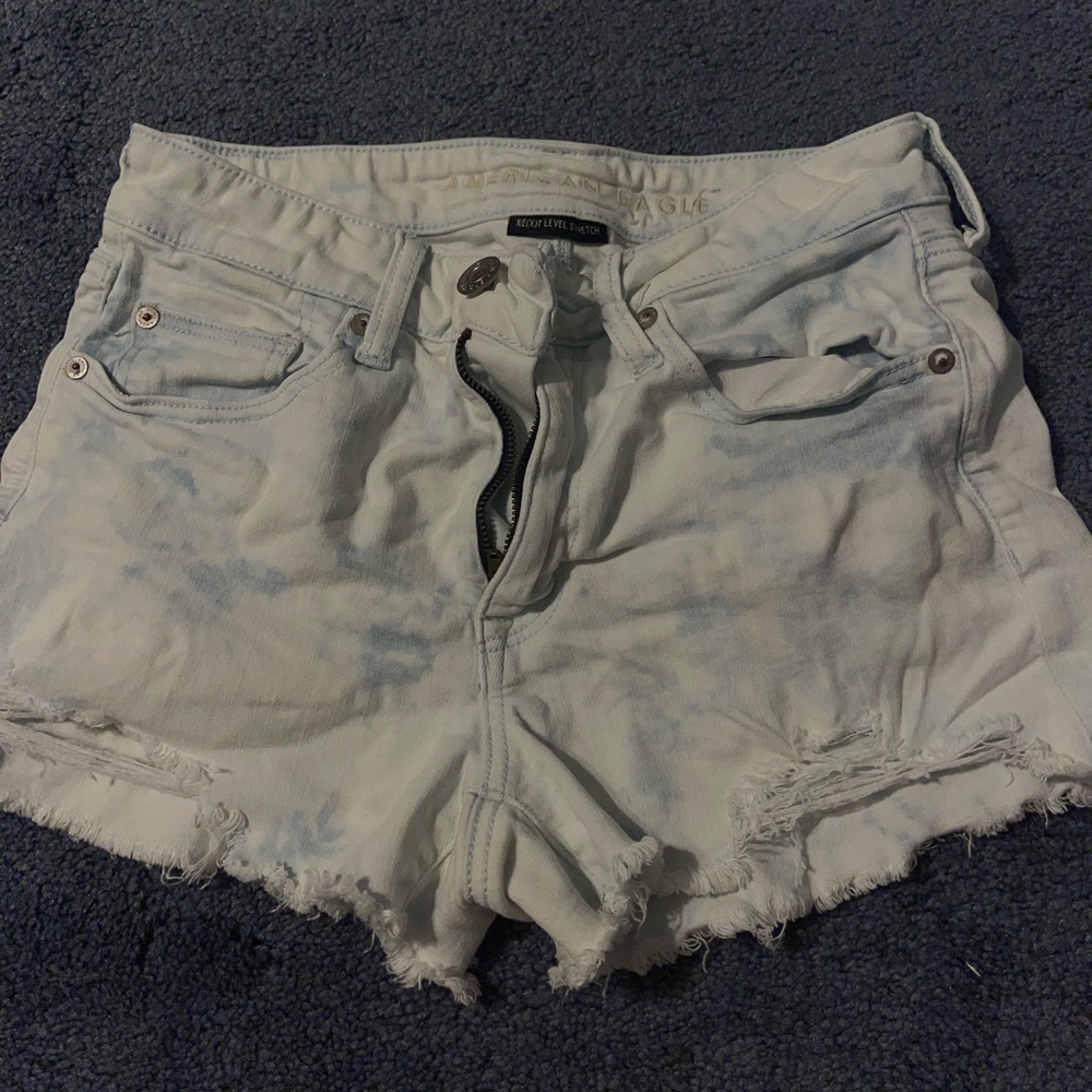 American eagle hi rise shorts
